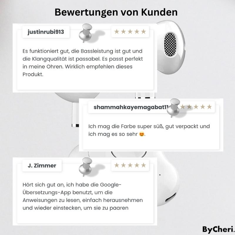 EarBudsPro™ - Der ultimative Begleiter für Ihre Audioanforderungen - ByCheri