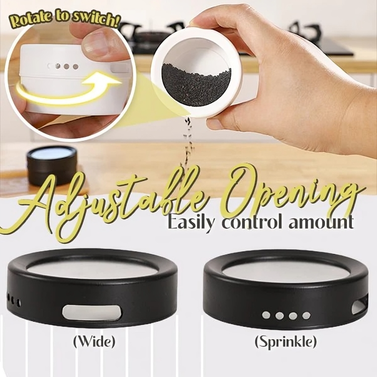 MagSpice™ | Platzsparende Magnetdosen für schnellen Zugriff auf Gewürze!