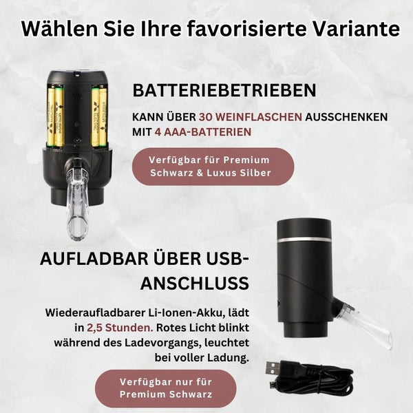 AeriBlend™ - 3-in1 Weinbelüfter, -aufbewahrer und -spender | 50% RABATT TEMPORÄR - ByCheri