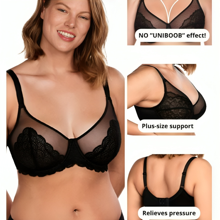 SlimFit™ | Ein BH, der Ihre Brüste sanft verkleinert!
