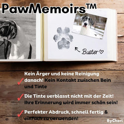 PawMemoirs™ - Andenken mit Pfotenabdruck