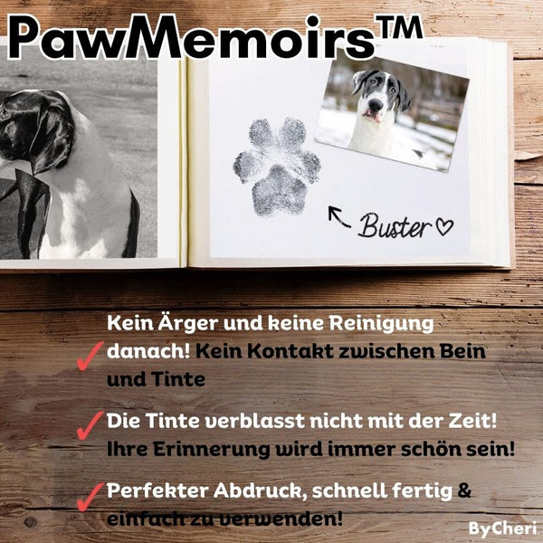 50% RABATT TEMPORÄR | PawMemoirs™ - Andenken mit Pfotenabdruck