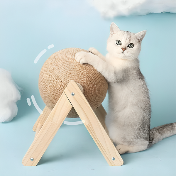 50% RABATT TEMPORÄR | WhirlScratch™ | Unterhaltung und Krallenpflege für Ihre Katze in einem Spielzeug!