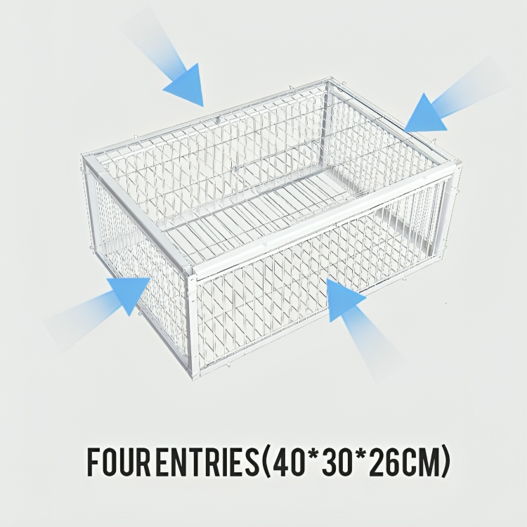 SafeTrap™ | Vogelkooi met automatische val