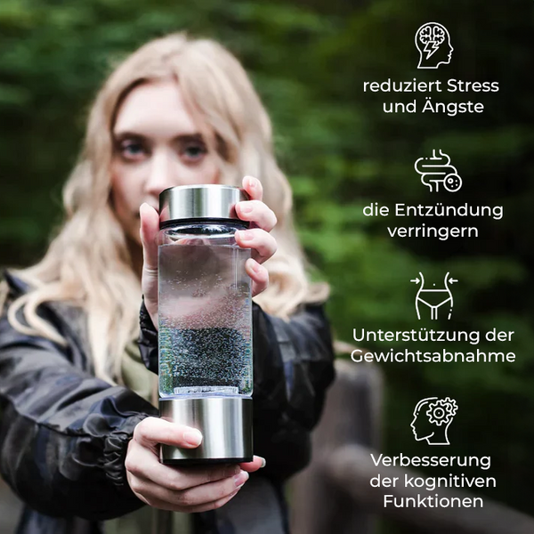 HydratePro™ | Wasserstoff-Wasserflasche