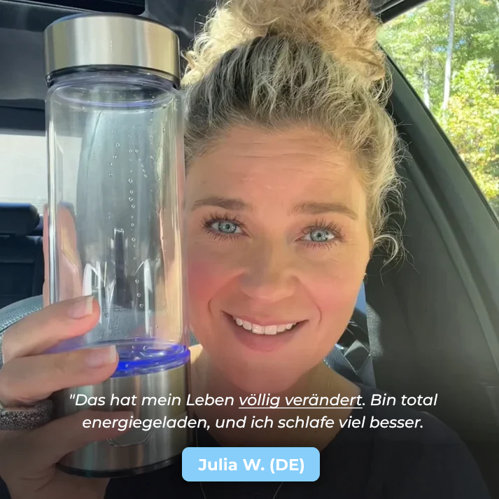 HydratePro™ | Wasserstoff-Wasserflasche