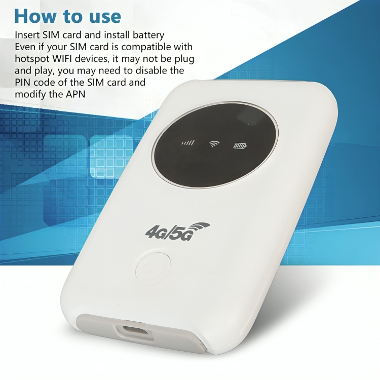 PocketNet™ | Drahtloser tragbarer WiFi-Router