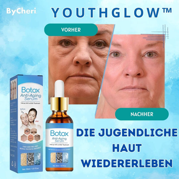 LETZTER TAG 1+1 GRATIS | YouthGlow™ | Botox Antialterung Serum - ByCheri
