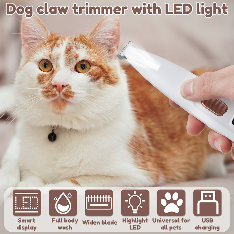 1 + 1 GRATIS HEUTE | TidyPaws™ | LED Haustierhaarschneider Pro