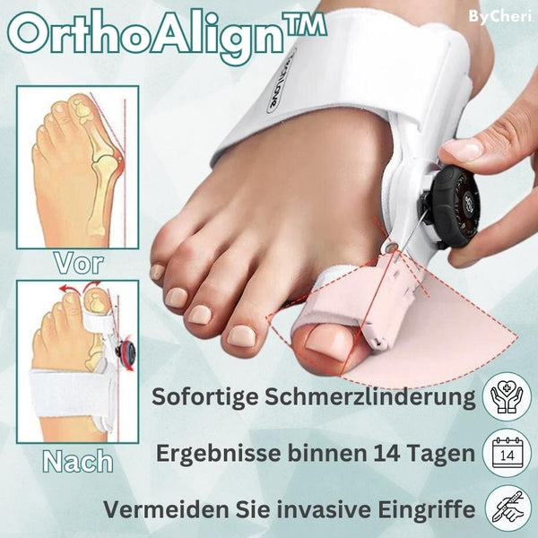 OrthoAlign™ – Großzehenkorrektor | 1+1 GRATIS - ByCheri