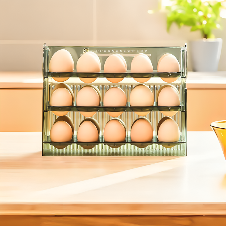 50% RABATT TEMPORÄR | EggStack™ | Keine zerbrochenen Eier und Kühlschrank-Chaos mehr!