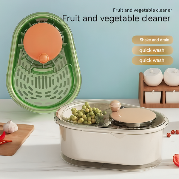 50% RABATT TEMPORÄR | SpinFresh™ | Die schnellste Art, Ihr Obst und Gemüse zu reinigen!