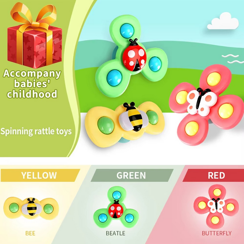 1 + 2 GRATIS HEUTE | SpinBuds™ | Halten Sie Ihr Baby ruhig und beschäftigt!