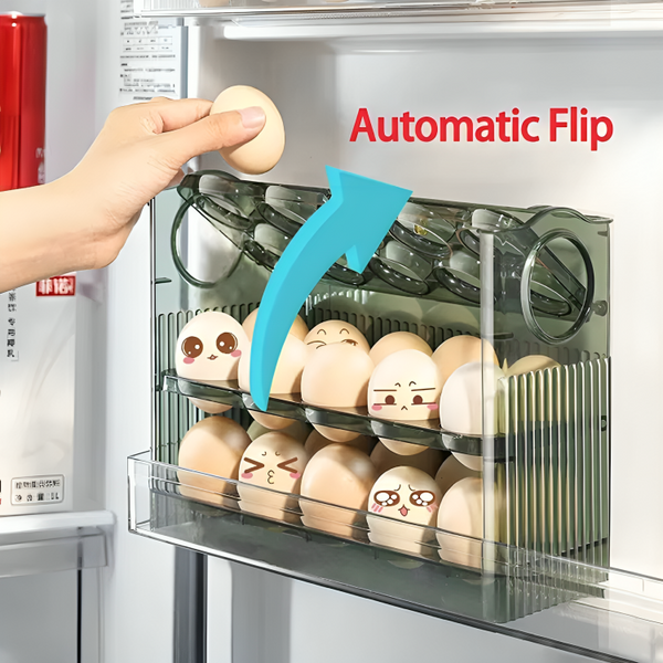50% RABATT TEMPORÄR | EggStack™ | Keine zerbrochenen Eier und Kühlschrank-Chaos mehr!