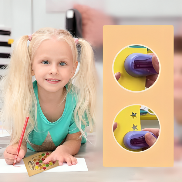  50% RABATT TEMPORÄR | SnapShapes™ | Basteln Sie bunte Formen mit einfachen Stanzen!
