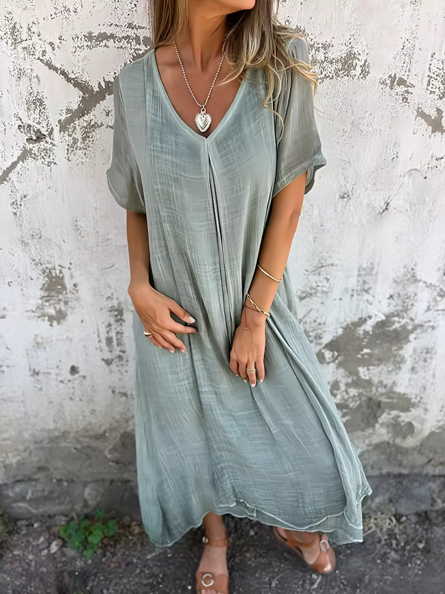 50% RABATT TEMPORÄR | Elowyn™ | Ihr Kleid für sonnengeküssten Komfort!