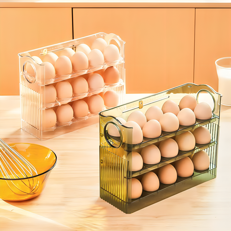 50% RABATT TEMPORÄR | EggStack™ | Keine zerbrochenen Eier und Kühlschrank-Chaos mehr!