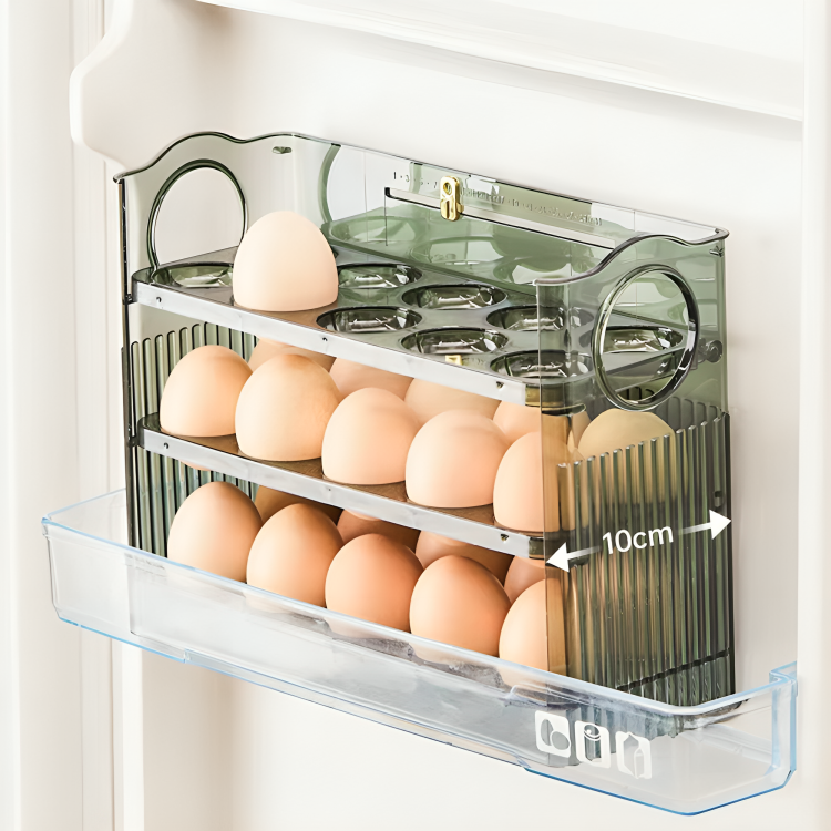 50% RABATT TEMPORÄR | EggStack™ | Keine zerbrochenen Eier und Kühlschrank-Chaos mehr!