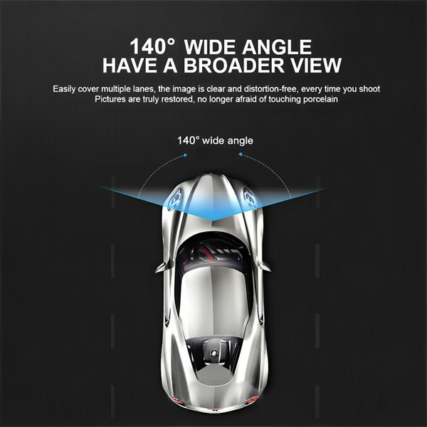 50% RABATT TEMPORÄR | View360™ | Fahren Sie sicher mit Full-Surround-Videoaufnahmen!