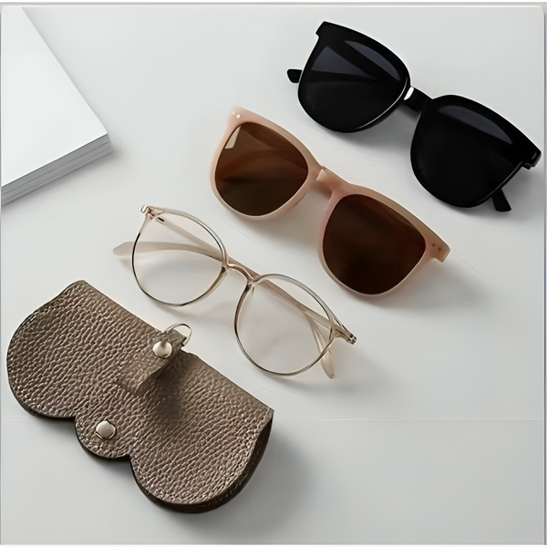 1 + 1 GRATIS HEUTE | OptiPouch™ | Platzsparendes, stylisches Etui für Ihre Sonnenbrille!