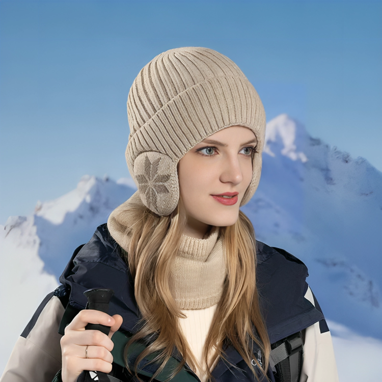 WinterShield™ | Winter Beanie-Schal-Set