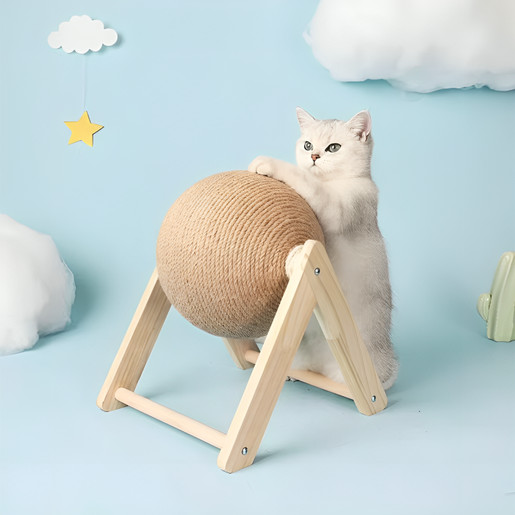 50% RABATT TEMPORÄR | WhirlScratch™ | Unterhaltung und Krallenpflege für Ihre Katze in einem Spielzeug!