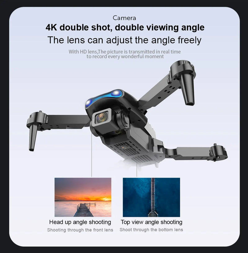 AeroVision™ - Dual-Kamera-Drohne mit 4k HD