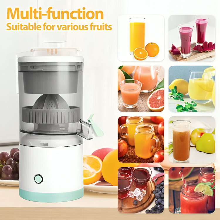 JuiceJet™ | Verwandeln Sie Früchte in frischen Saft - mühelos!