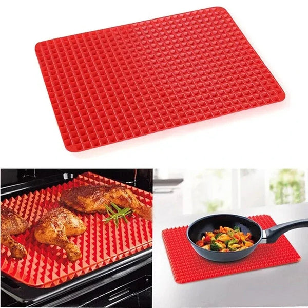 50% RABATT HEUTE | PyramidMat™ | Antihaft-Silikon-Koch- und Backmatte ...