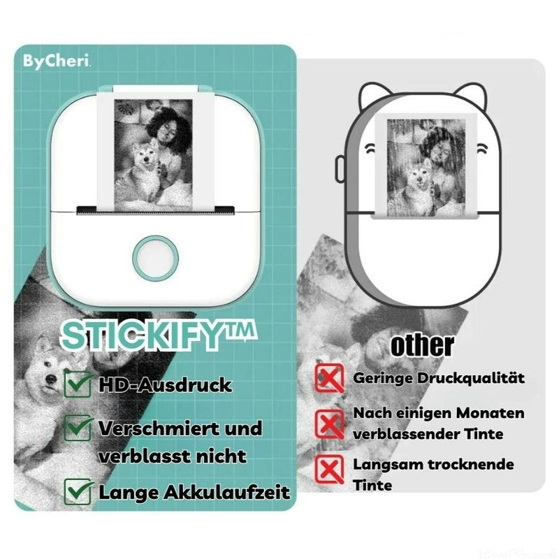 LETZTER TAG 60% RABATT | Stickify™ - Drucken Sie direkt von Ihrem Handy aus! - ByCheri