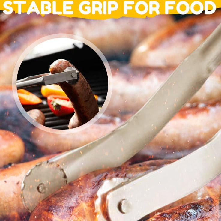 SizzleFlip™ | BBQ Saucisse Drehzange