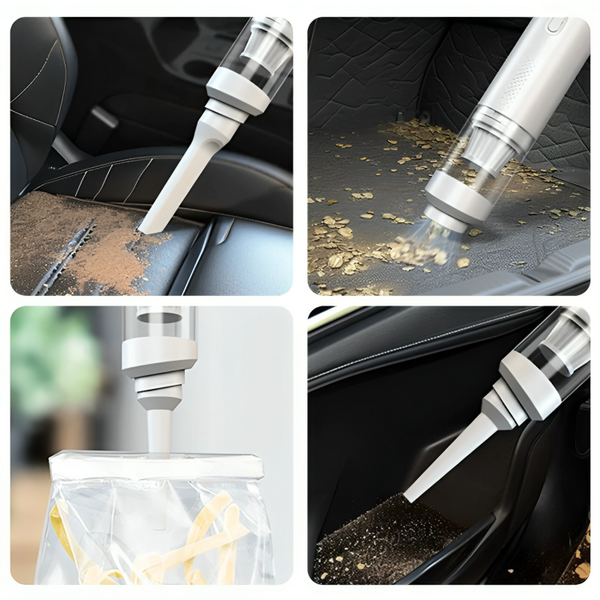 TidyVac™ | Halten Sie jede Ecke Ihres Autos makellos!