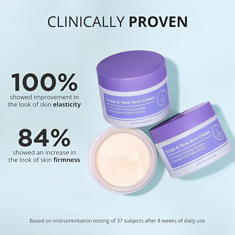 50% RABATT TEMPORÄR | SmoothSculpt™ | Sagen Sie Hallo zu sichtbar strafferen Armen!