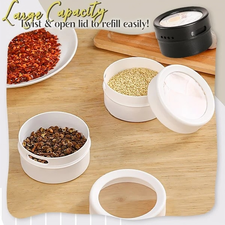 MagSpice™ | Platzsparende Magnetdosen für schnellen Zugriff auf Gewürze!