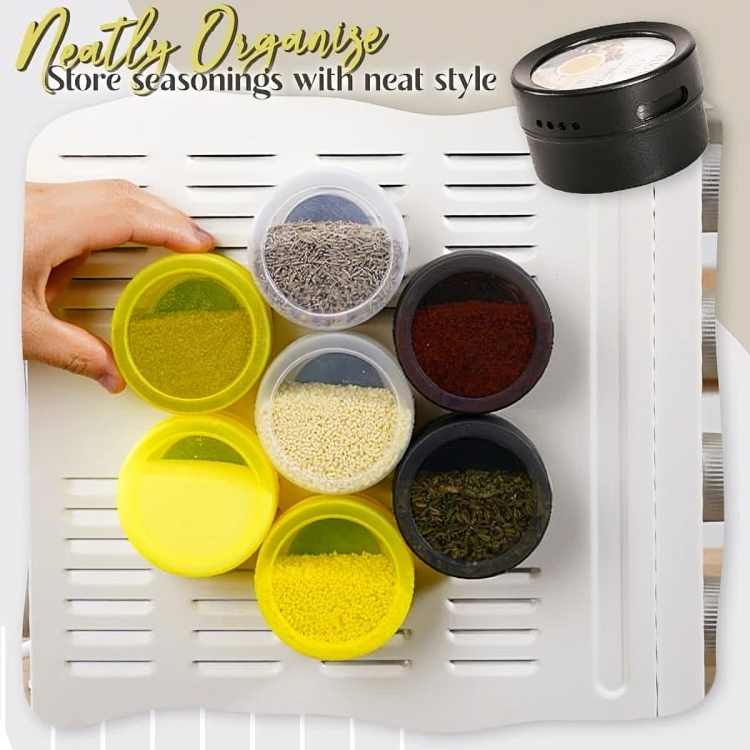 MagSpice™ | Platzsparende Magnetdosen für schnellen Zugriff auf Gewürze!