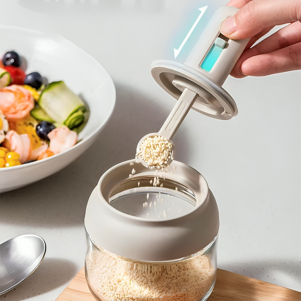 1 + 1 GRATIS HEUTE | SpiceGlide™ | Schöpfen Sie jedes einzelne Gewürz ohne Unordnung!