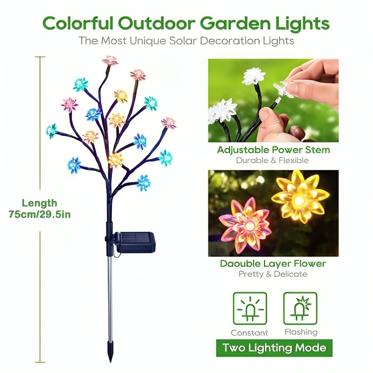 SolarBloom™ | Ein magischer Glanz für Ihren Außenbereich!