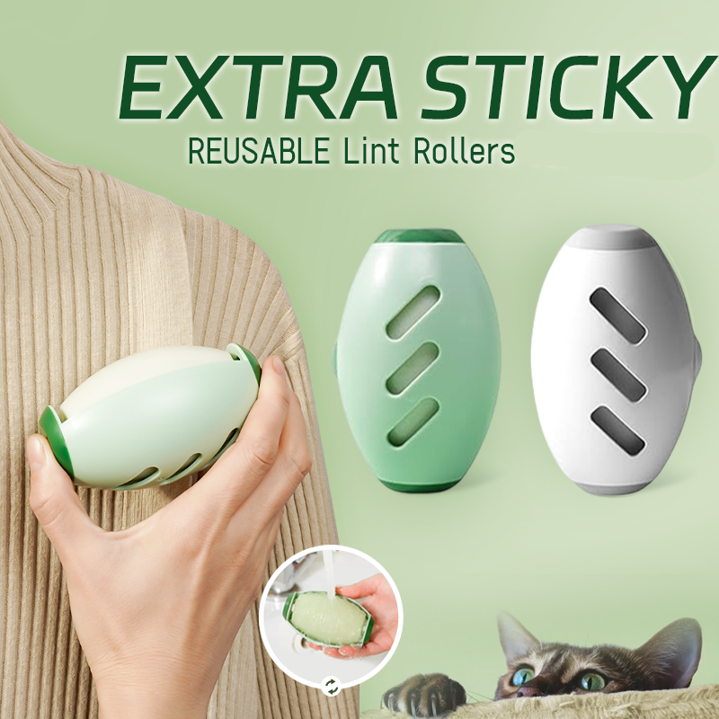 1 + 1 GRATIS HEUTE | StickyRoll™ | Entfernt Tierhaare, Flusen und Staub in Sekundenschnelle!