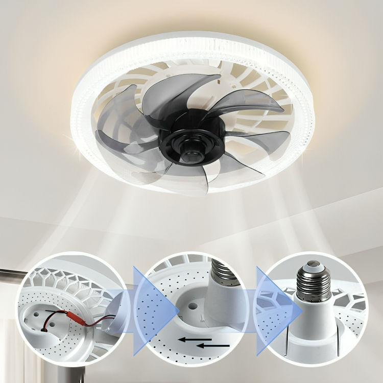 ComfortFan™ NEW EDITION | Einstellbare leise Ventilatorlampe