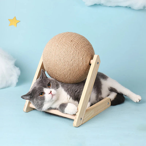 50% RABATT TEMPORÄR | WhirlScratch™ | Unterhaltung und Krallenpflege für Ihre Katze in einem Spielzeug!