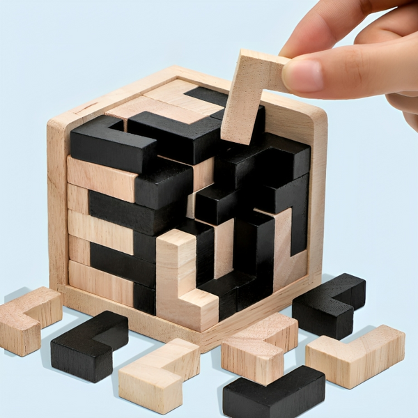 1 + 1 GRATIS HEUTE | MindMaze™ | 3D Intelligentes Holzpuzzle Spiel