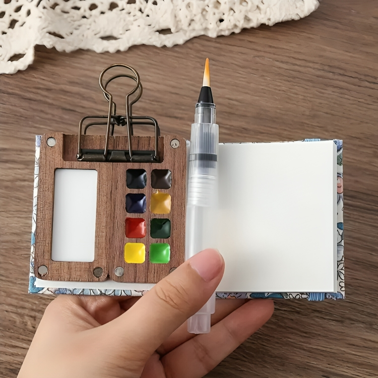 50% RABATT TEMPORÄR | TinyCanvas™ | Mini-Aquarell-Reiseset