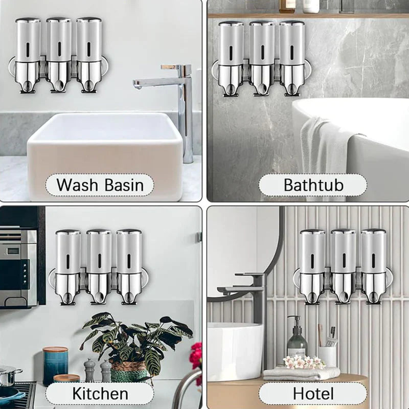 SoapDock™ | Bewahren Sie Seife und Shampoo griffbereit auf!