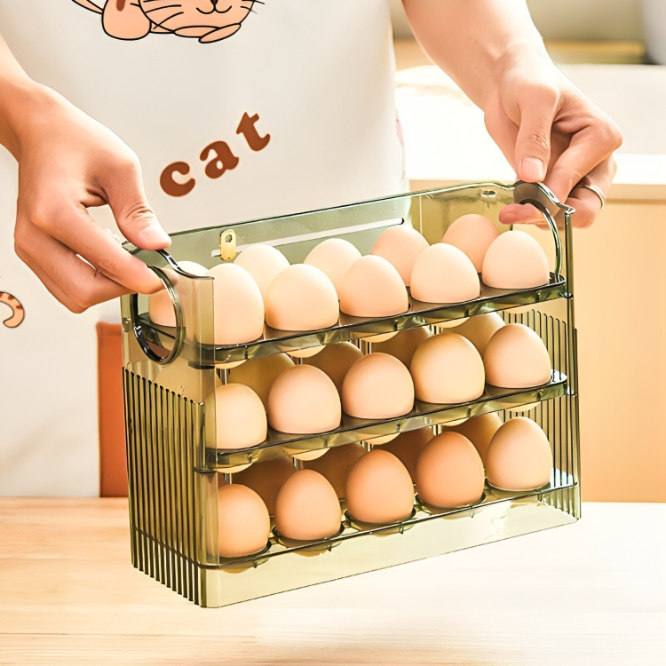 50% RABATT TEMPORÄR | EggStack™ | Keine zerbrochenen Eier und Kühlschrank-Chaos mehr!