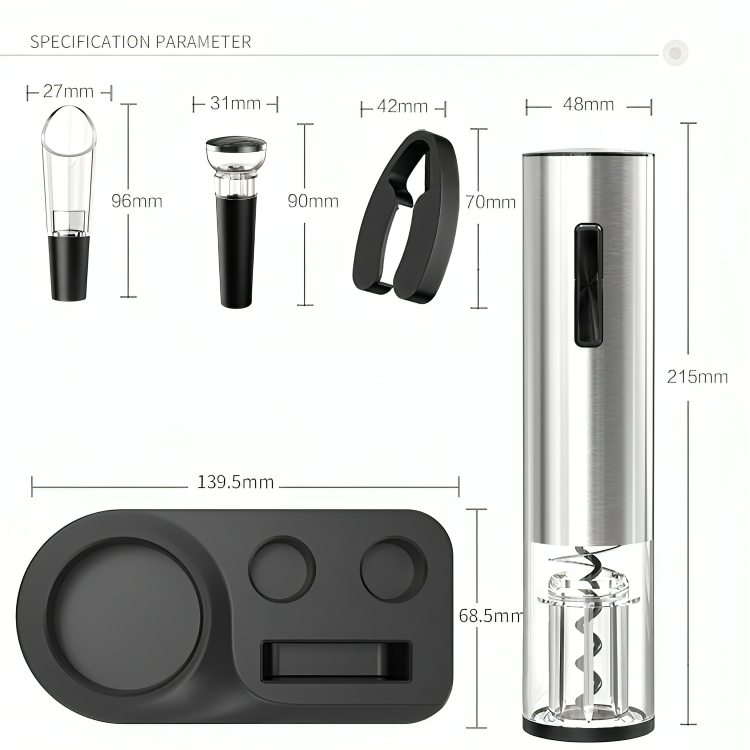 50% RABATT TEMPORÄR | VinoLift™ | Elektrischer Weinöffner