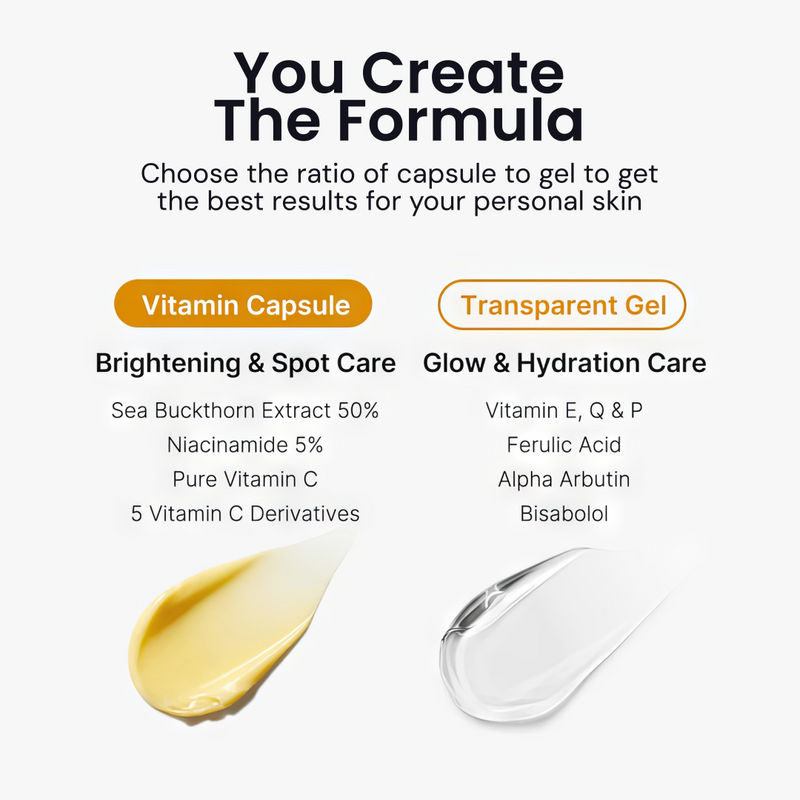 VitaGlow™ | Vitamin-C-Kapsel-Creme