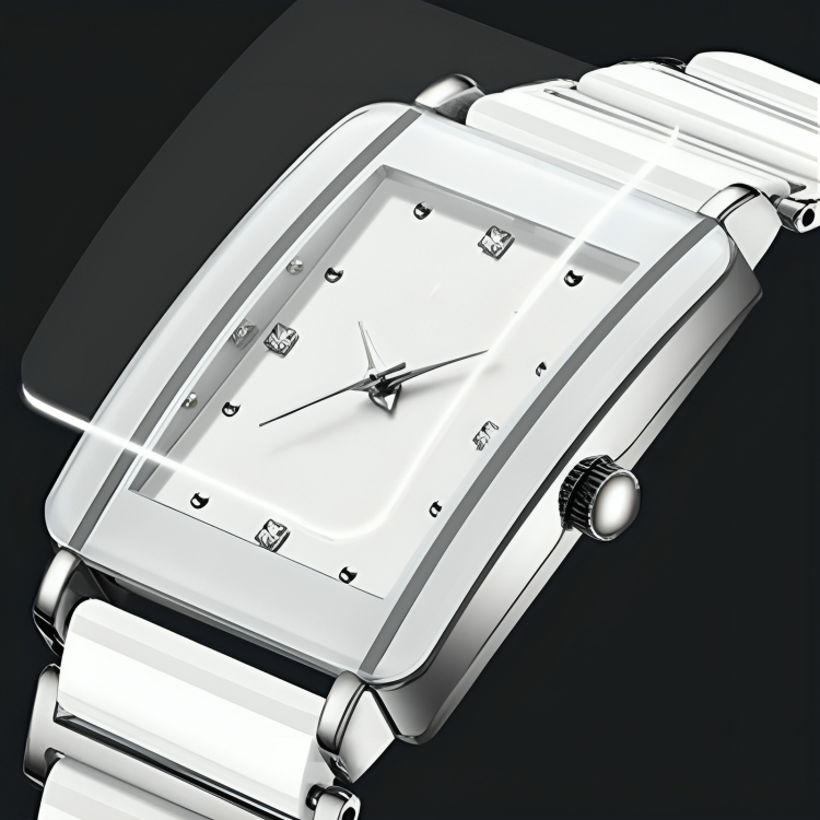 ChronoLux™ | Quadratische Luxus-Armbanduhr