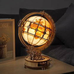 IllumiGlobe™ | Leuchtender 3D Globus Puzzle-Lampe