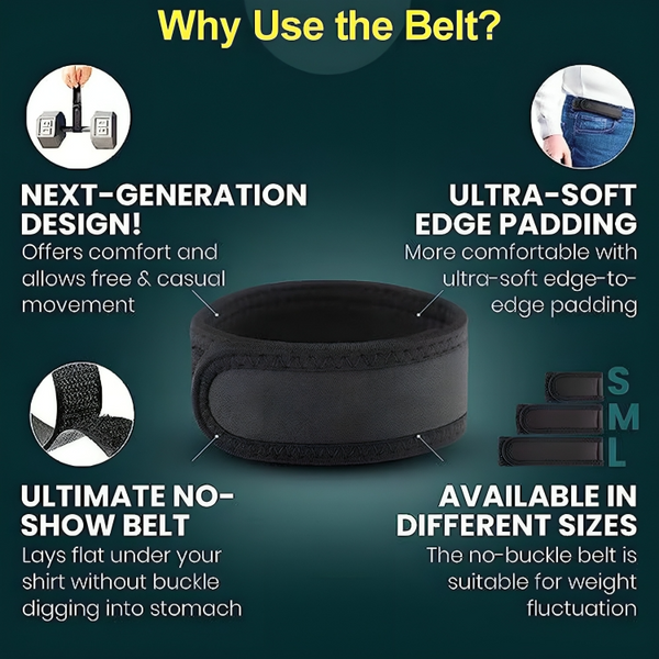 SlimBelt™ | Komfortabler Gürtel ohne Schnalle