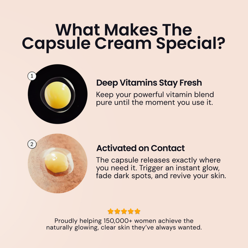 VitaGlow™ | Vitamin-C-Kapsel-Creme